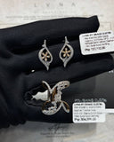#LVNA2024 | Deco Stem Leaf Diamond Jewelry Set 18kt
