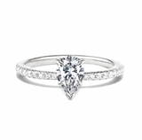 IGI Certified | 1.52cts I VS2 Pear Brilliant Diamond Engagement Ring 14kt