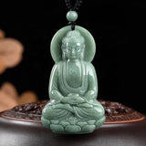 THE VAULT | Genuine Natural Jadeite Buddha Necklace