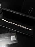 LVNA Signatures Rare Pink Colored Diamond Bracelet 18kt